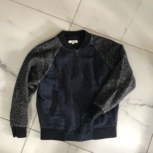 Madewell varsity sweater jacket